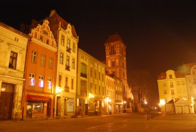 Nya stadens torg.